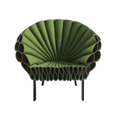 Китай Современный современный стул павлина Дрор для каппеллини в ткани и кожа с рамкой металла заканчивают поставщик