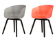 Ткань обедая современный стул отдыха красочный для СМ ресторана 60 * 57 * 85 поставщик