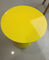 СГС желтого журнального стола металла Арсилик круглого небольшой крытый ориентированный на заказчика поставщик