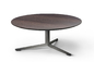 Изготовленный на заказ цвет золы таблицы верхней части мрамора размера, Метал дизайн круглого стола современный поставщик