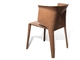 Роскошная стеклоткань АНАСТАСИИ обедая стул покрытый с кожей 1/8&quot; толщиной поставщик