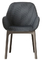 Хлопайте проложенное кресло/проложенное хлопом кресло - ноги ткани &amp; пластмассы - Картелл поставщик