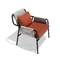 Кресло для отдыха стеклоткани ФЛЭТКХЭР с штейновой черной кнопкой ткани железного каркаса поставщик