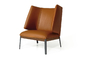 Кресло объятия Гиоргетти Арфлекс/небольшое кресло задней части максимума Брауна кожаное поставщик