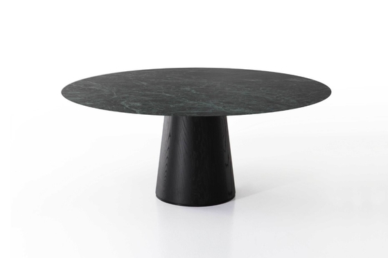 Китай Дизайн СГС мраморной верхней мебели комнаты таблицы Теак деревянной круглой простой 60 Кг поставщик